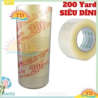 Cây Băng Keo Trong 200 Yard 1.8 Kg Đóng Dán Hàng