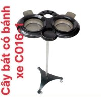 Cây bát đựng màu nhuộm có bánh xe C016, Giá Để Bát Nhuộm, Kệ Xe Đẩy Bát Nhuộm Tóc Tiện Lợi