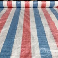 Cây bạt sọc kẻ 3 màu xây dựng