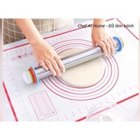 Cây cán bột lăn bột inox điều chỉnh độ dày - T0168