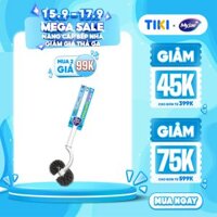 Cây chà bồn cầu loại 2 đầu tròn kháng khuẩn MyJae