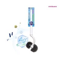 Cây chà bồn cầu MyJae 2 đầu tròn kháng khuẩn [ 45cm ] [ Chứa thành phần kháng khuẩn Ag+ loại bỏ 99% vi khuẩn ]