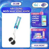 Cây Chà Bồn Cầu MyJae, Cọ Chà Toilet  Loại  2 Đầu Tròn Kháng Khuẩn 45cm