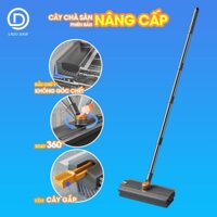 Cây chà sàn C16, chổi chà cọ sàn và gạt nước 2 trong 1, phiên bản nâng cấp với mặt bàn chải mở rộng chữ V chà mọi góc nghách