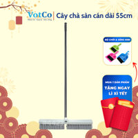 Cây chà sàn, chà rong rêu 55cm iVeco 518, cán dài 1250mm bằng thép, bàn chà sàn bằng sợi cước 55cm