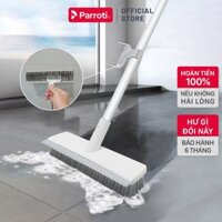Cây chà sàn nhà tắm đa năng 2 trong 1, chổi cọ sàn và gạt nước – Parroti Easy ES02