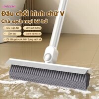 Cây chà sàn nhà tắm đa năng 2 trong 1 MELY TOP TOP chổi cọ sàn và gạt nước siêu sạch