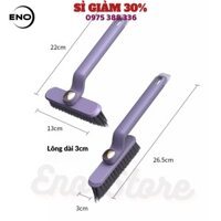 Cây Chà Sàn Nhà Tắm Đa Năng Kèm Nhíp Gắp Vệ Sinh Cống Chổi Cọ Nhà Vệ Sinh Xoay 360 Độ ENO - CS01