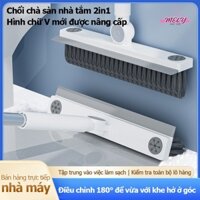 Cây chà sàn nhà tắm đa năng MELY TOP TOP chổi cọ sàn và gạt nước 2 trong 1 Quét Nước Cọ Rửa Toilet