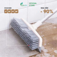 Cây Chà Sàn Nhà Tắm Đa Năng ECODEALS - Cọ sàn và gạt nước, cán tăng giảm chiều dài linh hoạt