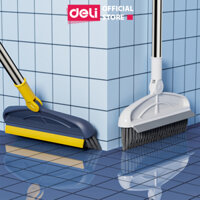Cây Chà Sàn Nhà Tắm Thông Minh 2 Trong 1 Chổi Cọ Sàn Và Gạt Nước Xoay 180 Độ Deli - Chổi Cọ Nhà Vệ Sinh, Phòng Tắm, Cọ Khe Hẹp Góc Tường - VS1006