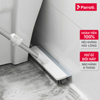 Cây chà sàn thông minh cao cấp, chổi chà sàn đa năng 2 trong 1, cọ sàn và gạt nước  Parroti Easy ES02