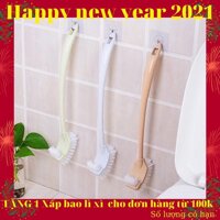 Cây Chà Toilet 2 Đầu Cọ Cây Cọ Bồn Cầu 2 Đầu cọ Tiện Ích Cây Chà Bồn Cầu Cây Cọ Nhà Vệ Sinh - Chọn Màu Ngẫu Nhiên