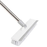 Cây chổi chà sàn gạt nước 2 chức năng, cán inox