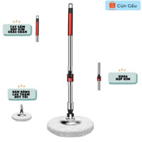 Cây Chổi Lau Nhà Cao Cấp 360 , Được Làm Từ Hợp Kim Không Rỉ