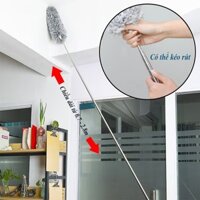 CÂY CHỔI LÔNG QUÉT BỤI CÁN DÀI INOX CAO CẤP