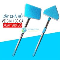 Cây chùi vệ sinh hồ cá – xoay 360 độ – chiều dài thay đổi được 55 – 95 cm