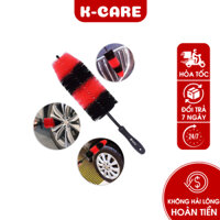 Cây cọ làm sạch lazang bánh xe ô tô loại xịn có vỏ bọc dài 45cm sợi PE có độ cứng vừa phải Kcare