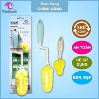 CÂY CỌ RỬA BÌNH SỮA KICHI ĐẦU MÚT -  NÚM VÚ 2 ĐẦU MÚT QUAY 360💥