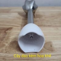 Cây dao / Thanh dao inox máy xay cầm tay Braun kèm hoa khế trắng
