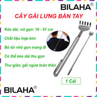 Cây Gãi Lưng Massage Hình Bàn Tay Inox Kéo Dài Rút Gọn Có Hàng Sẵn - MASA1030