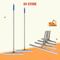 Cây gạt nước sàn công nghiệp inox, đầu kẹp lưỡi cao su 45cm - 55cm -60cm, hãng ChaoBao cao cấp