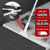 Cây gạt nước sàn nhà, chổi gạt nước nhà tắm Lusen L1, Cây cào nước và lau kính cán dài cầm tay