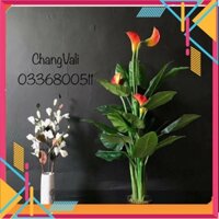 Cây giả- Cây hoa Rum 1,6m Decor siêu chảnh - Kho Sỉ Tuyên Quang
