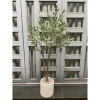 Cây giả , cây oliu cao cấp 1,2m