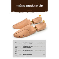 Cây giữ phom giày shoe tree cao cấp gỗ tự nhiên