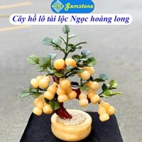Cây Hồ Lô Tài Lộc PAG Đá Ngọc Hoàng Long Để Trang Trí Nhà Cửa, Phòng Khách