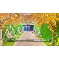 Cây hoa mai giả làm mẫu theo yêu cầu trang trí nhà hàng, khách sạn, trung tâm thương mại - Giá rẻ uy tín, chất lượng