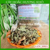 Cây hoắc hương khô sạch đóng gói 500gram