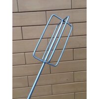 Cây khuấy thực phẩm inox 304  Nanichino các size 30,40 đầu khuấy 8 x8cm- size 50,60 đầu khuấy 8 x16cm