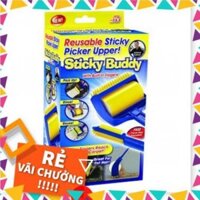 Cây lăn bụi [𝙨𝙖𝙡𝙚]​ Cây lăn quần áo Sticky Buddy giúp lấy sạch bụi bẩn, sợi vải...trên bề mặt quần áo  2197