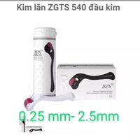 Cây lăn kim ZGTS 540 tím -  ZGTS 192 đầu kim vàng