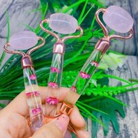 Cây lăn massage Thạch Anh Hồng - Thân hoa khô