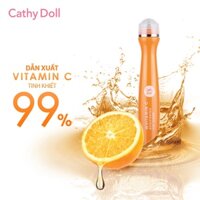 Cây lăn mắt dưỡng trắng da mờ thâm Cathy Doll Whitamin C Brightening Eye Serum 15ml