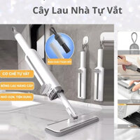Cây Lau Bếp Tự Vắt, Cây Lau Mini Tự Vắt, Chổi Lau Nhà 360 Độ, Cây Lau Nhà Tự Vắt Mini Xoay 360 Lau Kính Cầm Tay Tiện Lợi