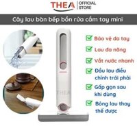 Cây lau kính, bàn bếp mini đa năng thông minh tự vắt cầm tay bảo vệ da tay thấm hút tốt, gấp gọn sau sử dụng - THEA