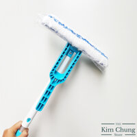 Cây Lau Kính Lock&Lock Extendable Squeegee ETM418 Cán Dài Điều Chính Tới 1.2m - Hàng chính hãng