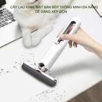 Cây lau mặt bàn bếp, kính, tường gạch ốp lát đa năng thông minh thế hệ mới, dễ dàng xếp gọn
