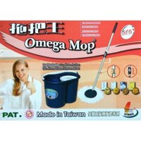 Cây lau nhà 360 độ Omega Đài Loan – Made in Taiwan
