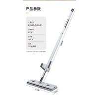 CÂY LAU NHÀ 360 ĐỘ TỰ VẮT THÔNG MINH + Chậu