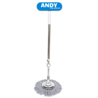 Cây Lau Nhà 360 Một Đoạn Inox Cao Cấp, Phụ Kiện Chổi Lau Nhà Tomas- GẬY AC