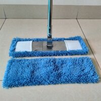 Cây lau nhà công nghiệp 45 cm. Gồm có 1 Khung + 2 Tấm lau