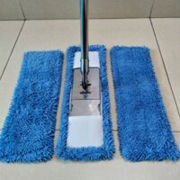 Cây lau nhà công nghiệp 45 cm, Gồm có 1 khung + 3 tấm lau
