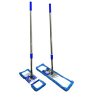 Cây lau nhà công nghiệp 45cm 60cm inox khoá tăng giảm cây lau bẹ san hô siêu sạch