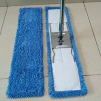 Cây lau nhà công nghiệp 60cm.gồm có 1 khung và 2 tấm lau