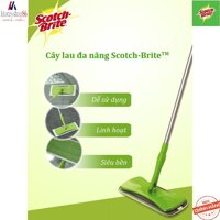 Cây lau nhà  đa năng cao cấp  3 in 1 Scotch Brite 3M HONEYSHOP86